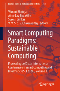 Smart Computing Paradigms: Sustainable Computing -  - E-Book
