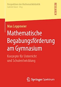 Mathematische Begabungsförderung am Gymnasium - Max Leppmeier - E-Book