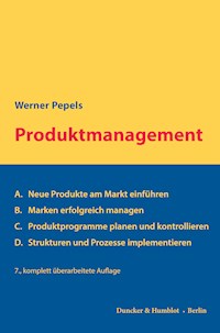 Produktmanagement. - Werner Pepels - E-Book