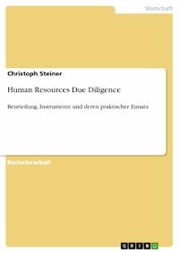 Human Resources Due Diligence - Christoph Steiner - E-Book