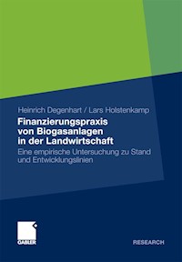 Finanzierungspraxis von Biogasanlagen in der Landwirtschaft - Heinrich Degenhart - E-Book