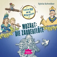 Professor Dur und die Notendetektive 5. Mozart. Die Zauberflöte - Sylvia Schreiber - Hörbuch