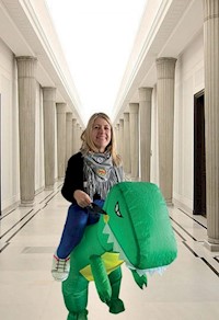 Mit dem Dino durch´s Schulhaus - Silke Eggerer - E-Book