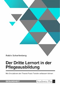 Der Dritte Lernort in der Pflegeausbildung. Wie Simulationen den Theorie-Praxis-Transfer verbessern können - Robin Scharfenberg - E-Book