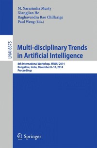 Multi-disciplinary Trends in Artificial Intelligence -  - E-Book