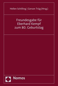 Freundesgabe für Eberhard Kempf zum 80. Geburtstag - - E-Book