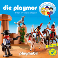 Die Playmos - Das Original Playmobil Hörspiel, Folge 35: Streit im Wilden Westen - David Bredel - Hörbuch