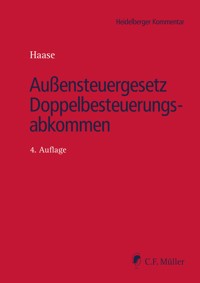 Außensteuergesetz Doppelbesteuerungsabkommen - Florian Haase - E-Book