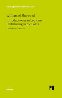 Introductiones in Logicam. Einführung in die Logik - William of Sherwood - E-Book