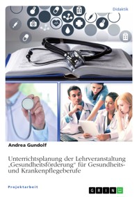 Unterrichtsplanung der Lehrveranstaltung „Gesundheitsförderung“ für Gesundheits- und Krankenpflegeberufe - Andrea Gundolf - E-Book