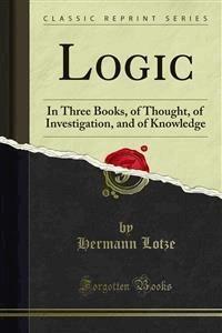 Logic - Hermann Lotze - E-Book