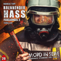 Mord in Serie, Folge 29: Brennender Hass - Feuerengel 2 - Markus Topf - Hörbuch