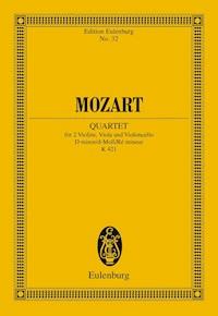 String Quartet D minor - Wolfgang Amadeus Mozart - E-Book