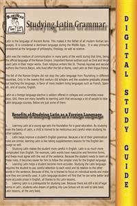 Latin Grammar ( Blokehead Easy Study Guide) - The Blokehead - E-Book
