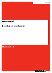 Revolution und Gewalt - Peter Manzei - E-Book