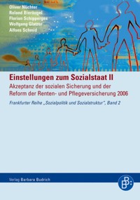 Einstellungen zum Sozialstaat II - Oliver Nüchter - E-Book