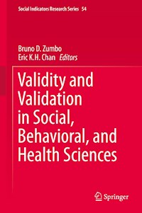 Validity and Validation in Social, Behavioral, and Health Sciences -  - E-Book