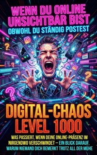 Wenn Du Online Unsichtbar Bist Obwohl Du Ständig Postest: Digital-Chaos Level 1000 - Tim Braun - E-Book
