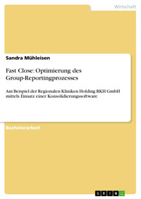 Fast Close: Optimierung des Group-Reportingprozesses - Sandra Mühleisen - E-Book