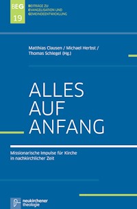 Alles auf Anfang -  - E-Book