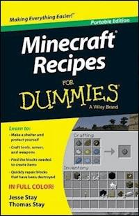 Minecraft Recipes For Dummies, Portable Edition - Jesse Stay - E-Book