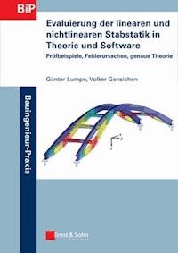 Evaluierung der linearen und nichtlinearen Stabstatik in Theorie und Software - Günter Lumpe - E-Book