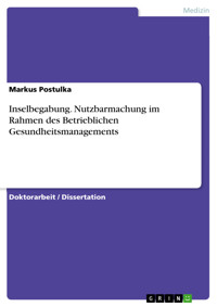 Inselbegabung. Nutzbarmachung im Rahmen des Betrieblichen Gesundheitsmanagements - Markus Postulka - E-Book
