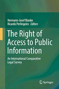 The Right of Access to Public Information - - E-Book