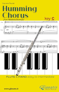 Humming Chorus -  Flute and Piano (Key C) - Giacomo Puccini - E-Book