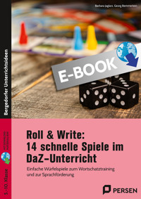 Roll & Write: 14 schnelle Spiele im DaZ-Unterricht - Barbara Jaglarz - E-Book