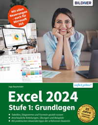 Excel 2024 - Stufe 1: Grundlagen - Inge Baumeister - E-Book