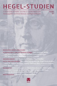 Hegel-Studien Band 57 -  - E-Book