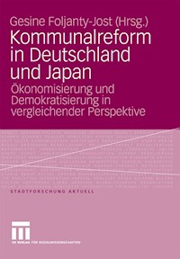 Kommunalreform in Deutschland und Japan -  - E-Book