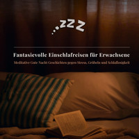 Fantasievolle Einschlafreisen für Erwachsene - Zuflucht der müden Gedanken - Schlafgeschichten für Erwachsene - Hörbuch