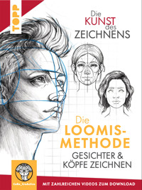 Die Kunst des Zeichnens. Die Loomis-Methode. Gesichter & Köpfe zeichnen -  - E-Book