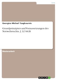 Grundprinzipien und Voraussetzungen des Notwehrrechts, § 32 StGB - Georgios Michail Tzagkournis - E-Book