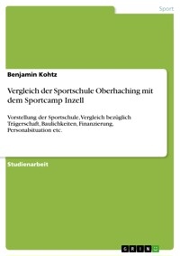 Vergleich der Sportschule Oberhaching mit dem Sportcamp Inzell - Benjamin Kohtz - E-Book
