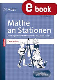 Mathe an Stationen Spezial: Geometrie 3/4 - Carolin Donat - E-Book