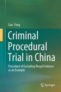 Criminal Procedural Trial in China - Gao Yong - E-Book