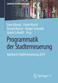 Programmatik der Stadterneuerung -  - E-Book