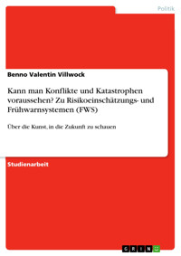Kann man Konflikte und Katastrophen voraussehen? Zu Risikoeinschätzungs- und Frühwarnsystemen (FWS) - Benno Valentin  Villwock  - E-Book
