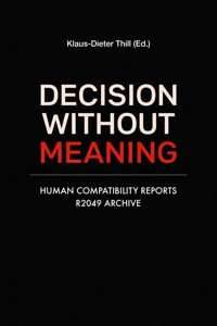 Decision Without Meaning - Klaus-Dieter Thill - E-Book