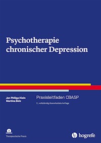 Psychotherapie chronischer Depression - Jan Philipp Klein - E-Book