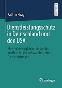 Dienstleistungsschutz in Deutschland und den USA - Kathrin Haag - E-Book