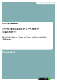 Erlebnispädagogik in der Offenen Jugendarbeit - Stefan Sommer - E-Book