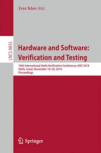 Hardware and Software: Verification and Testing -  - E-Book