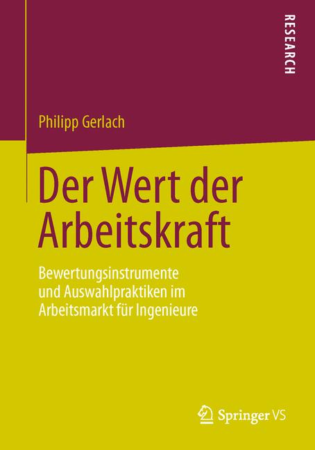 Der Wert der Arbeitskraft - Philipp Gerlach - E-Book