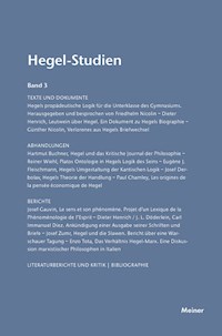 Hegel-Studien Band 3 - - E-Book