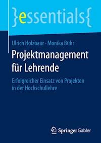 Projektmanagement für Lehrende - Ulrich Holzbaur - E-Book