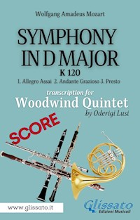 (Score) Symphony K 120 - Woodwind Quintet - Oderigi Lusi - E-Book